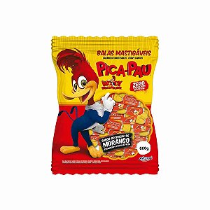 Bala Mastigável Pica-Pau 600g