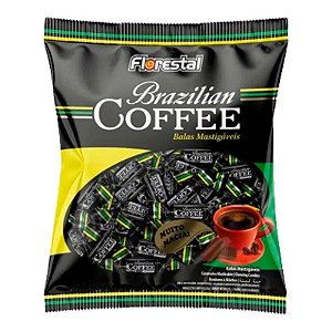 Bala Brazilian Coffe Mastigável 500g