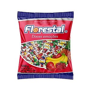 Bala Mole Mastigável Sortida 500g