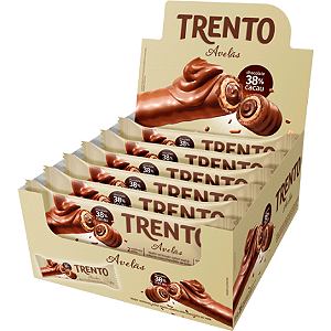 Chocolate Trento Branco Dark c/16 un x 32 g PECCIN - Distribuidora
