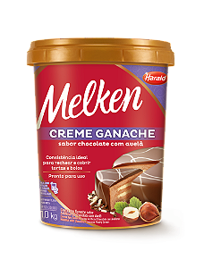 Ganache Melken Chocolate com Avelã 1kg