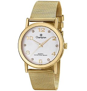 Relógio Feminino Champion Dourado CN29034W
