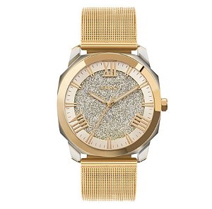 Relógio Feminino Euro Collection Dourado EU2035YSQ/7D