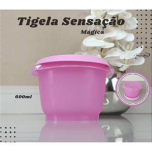 Tupperware Tigela Sensação Mágica 600ml Rosa