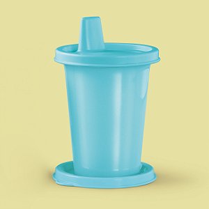 Tupperware Copinho com Bico 200ml Azul Litoral