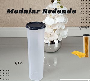 Tupperware Modular Redondo Macarrão Espaguete 1,1 litro n5