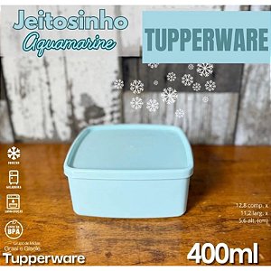 Tupperware Jeitosinho 400ml Aquamarine