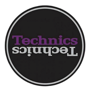 Slipmat Feltro Magma 12" Technics MK7 | Preto e Roxo | Unidade