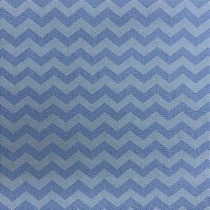 Tecido Tricoline 100% Algodão - Estampa Chevron - 50cmx1,40m