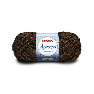 Lã Açucena Círculo 100m 608 Chocolate