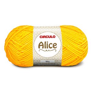 Lã Alice Círculo 100g 1331 Solar
