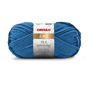 Lã Âme Círculo 100g 560 Azul Celeste