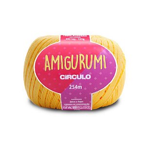 Linha Amigurumi Círculo 254m Cor 1317 Solar