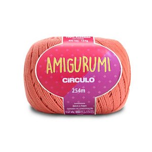 Linha Amigurumi Círculo 254m Cor 4093 Tafetá