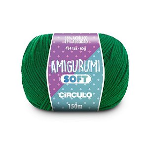 Linha Amigurumi Soft Círculo 150m Cor 5767 Bandeira