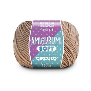 Linha Amigurumi Soft Círculo 150m Cor 7096 Craft