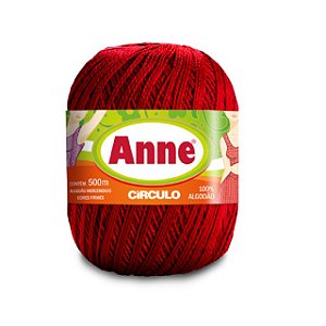 Linha Anne 500 Círculo 500m 3402 Vermelho Círculo