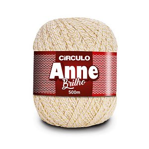 Linha Anne Brilho Círculo 500m 20 Natural