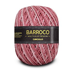 Barbante Barroco Multicolor Premium Círculo 226m 9734 Gloss