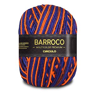 Barbante Barroco Multicolor Premium Círculo 226m 9901 Aurora