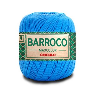 Barbante Barroco Maxcolor 4 Círculo 2500 Acqua
