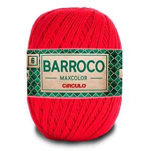 Barbante Barroco Maxcolor 6 Círculo 3501 Malagueta