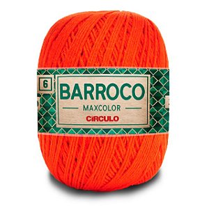 Barbante Barroco Maxcolor 6 Círculo 4676 Brasa 200g