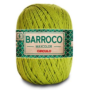 Barbante Barroco Maxcolor 6 Círculo 5800 Pistache 200g