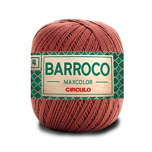 Barbante Barroco Maxcolor 4 Círculo 7738 Café
