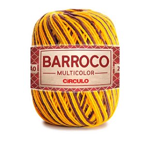 Barbante Barroco Multicolor Círculo 226m 9492 Girassol
