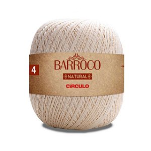 Barbante Barroco Natural Circulo 700g n 4