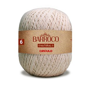 Barbante Barroco Natural Circulo 700g n 6