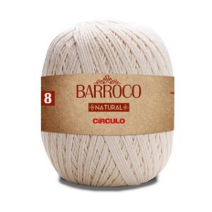 Barbante Barroco Natural Circulo 700g n 8