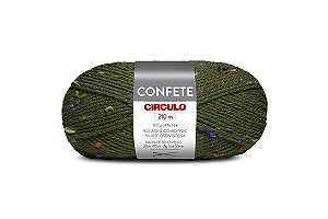 Lã Confete Círculo 210m 5875 Amazon