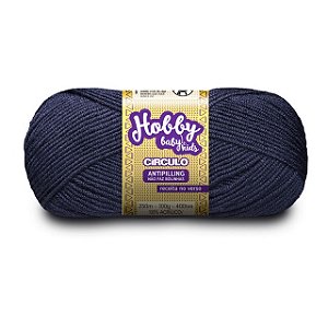 Lã Hobby Baby e Kids Círculo 250m 2859 Marinho