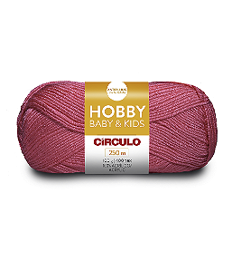 Lã Hobby Baby e Kids Círculo 250m 3649 Pink