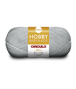 Lã Hobby Baby e Kids Círculo 250m 8473 Alumínio