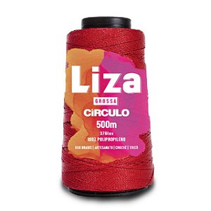 Linha Liza Grossa 100% Polipropileno Marca Círculo 3794 Bordô