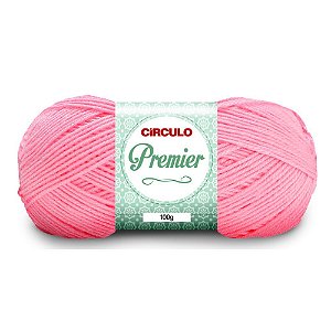 Lã Premier 100g 283m 100% Acrílico Marca Círculo 769 Chiclete