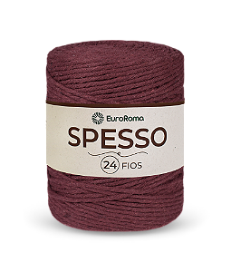 Barbante Spesso 24 Fios 1kg Euroroma 1050 Bordô