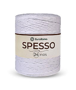 Barbante Spesso 24 Fios 1kg Euroroma 200 Branco