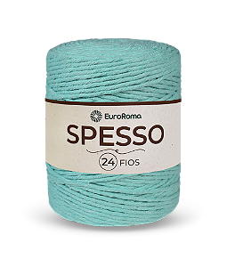 Barbante Spesso 24 Fios 1kg Euroroma 800 Verde Agua Claro