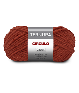 Lã Ternura 100g 230m 100% Poliéster Marca Círculo 3265 Coração