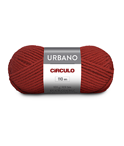 Lã Urbano 100g 110m Círculo 3636 Vermelho