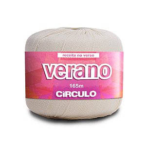 Linha Verano 100% Poliamida 165m Marca Círculo 611 Cor Off-White