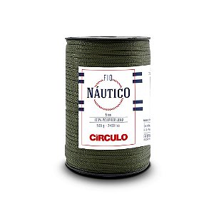 Fio Náutico 5mm Círculo Cor 5368 Militar