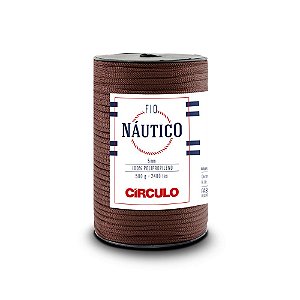 Fio Náutico 5mm Círculo Cor 7382 Chocolate