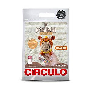 Kit Amigurumi - Coleção Chocalhos - Dragão