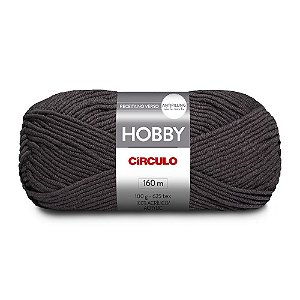 Lã Hobby Círculo 160m 8327 Chumbo