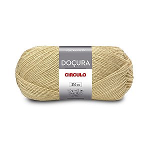 Lã Doçura 100g 216m 100% Acrilico Marca Círculo 7939 Pão de Ló
